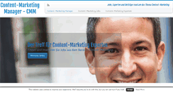 Desktop Screenshot of content-marketing-manager.com