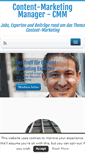 Mobile Screenshot of content-marketing-manager.com