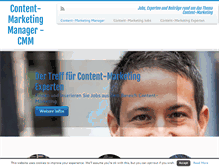 Tablet Screenshot of content-marketing-manager.com